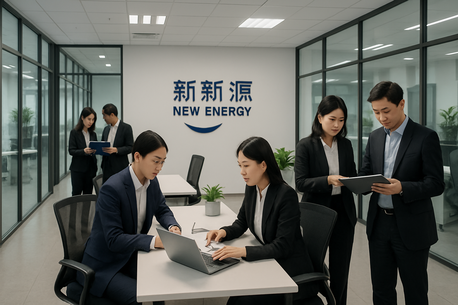 兴华动力现代化办公环境